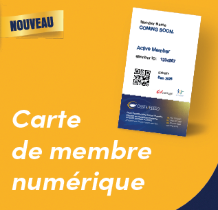 Carte de membre numberique