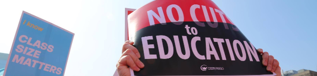 No Cuts to Education