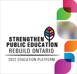 Strengthen Public Education - Rebuild Ontario