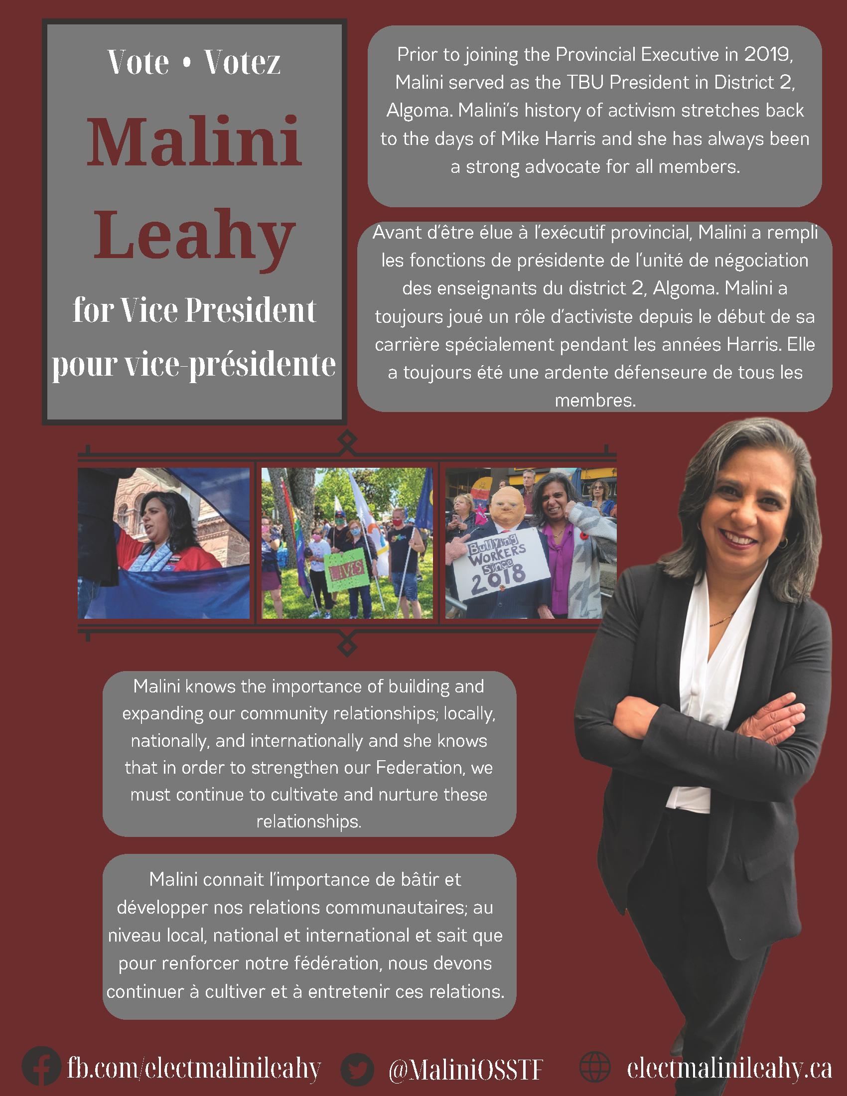 Malini Leahy - Vice President