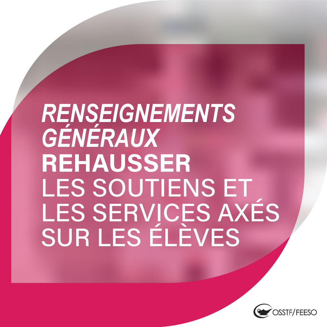 image Rehousser les soutiens et les services axés sur les élèves