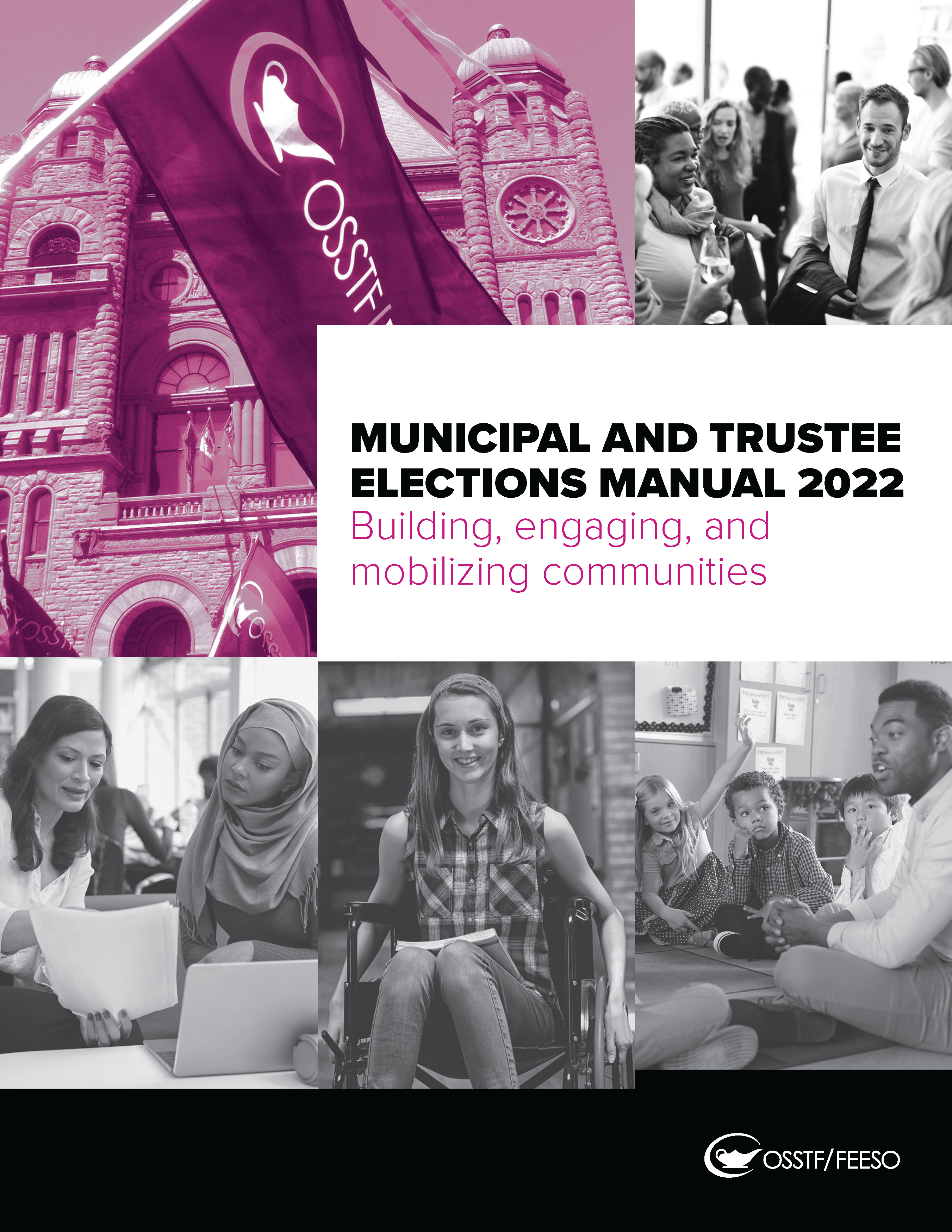 image of front cover of Municipal and trustee election Manual 2022