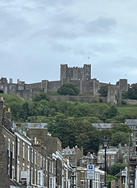 Crossing Dover Samphire landscape view
